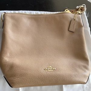 Brand new tan Coach tote